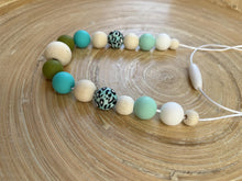 Collier d’allaitement personnalisé turquoise | Bijou maman bébé | Collier de portage | Cadeau de naissance