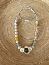Collier d’allaitement personnalisé avec prenom fleur | Bijou maman bébé | Collier de portage | Cadeau de naissance