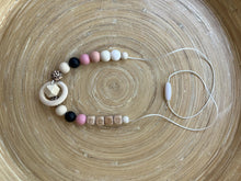 Collier d’allaitement personnalisé avec prénom panthère | Bijou maman bébé | Collier de portage | Cadeau de naissance