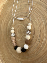 Collier d’allaitement personnalisé avec prénom vache | Bijou maman bébé | Collier de portage | Cadeau de naissance