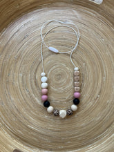 Collier d’allaitement personnalisé avec prénom panthère | Bijou maman bébé | Collier de portage | Cadeau de naissance