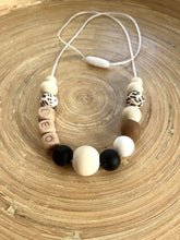 Collier d’allaitement personnalisé avec prénom vache | Bijou maman bébé | Collier de portage | Cadeau de naissance