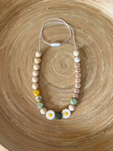 Collier d’allaitement personnalisé avec prenom fleur | Bijou maman bébé | Collier de portage | Cadeau de naissance